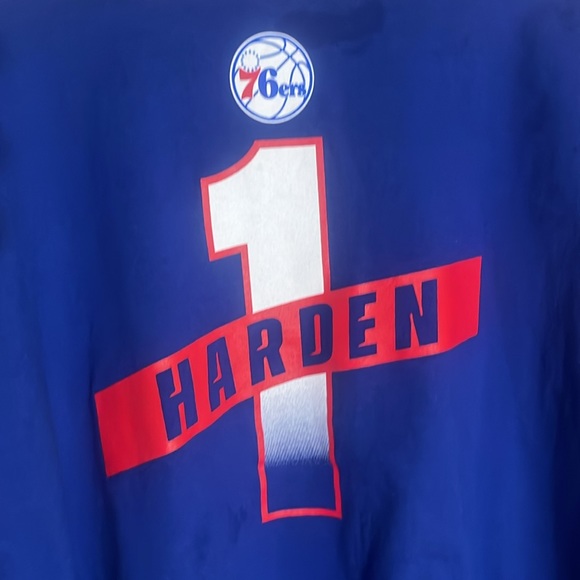 HARDEN 76ERS front and back graphics - Picture 5 of 5